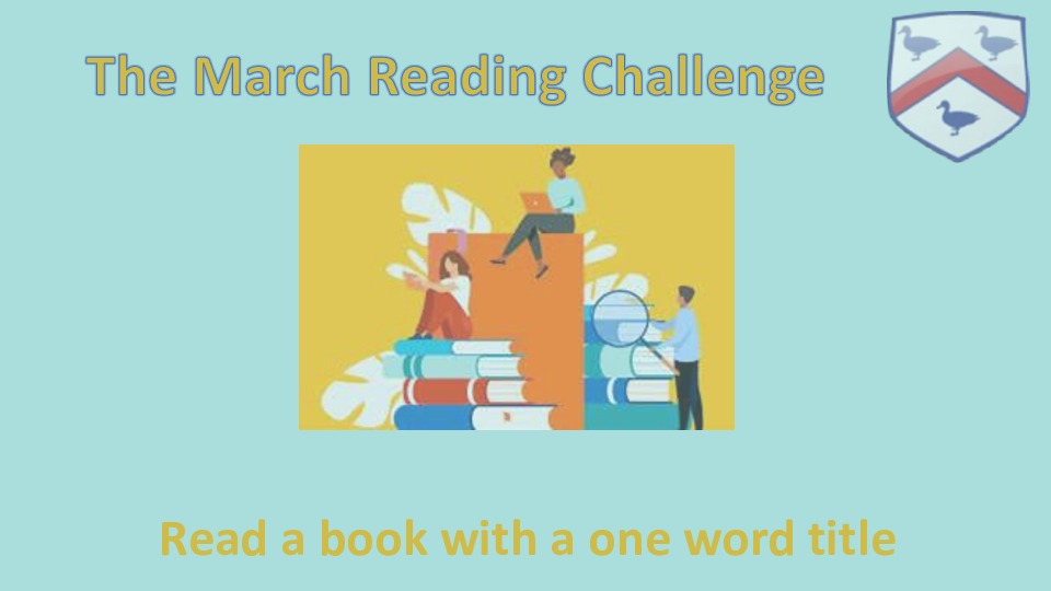 Reading Challenge Posters MARCH 2023