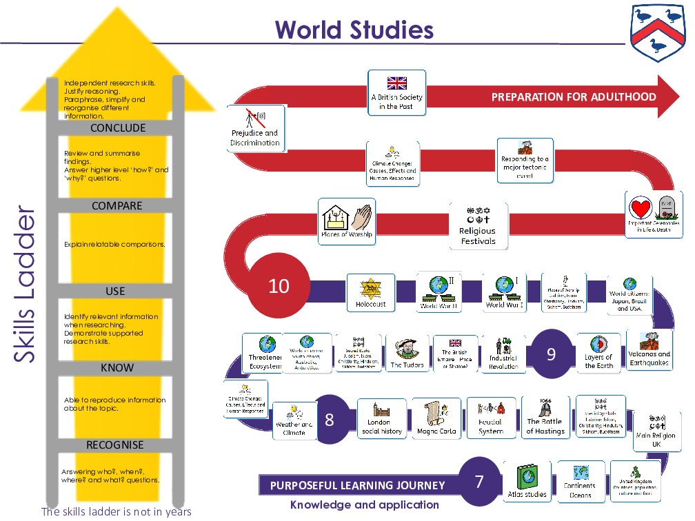 World studies skills ladder