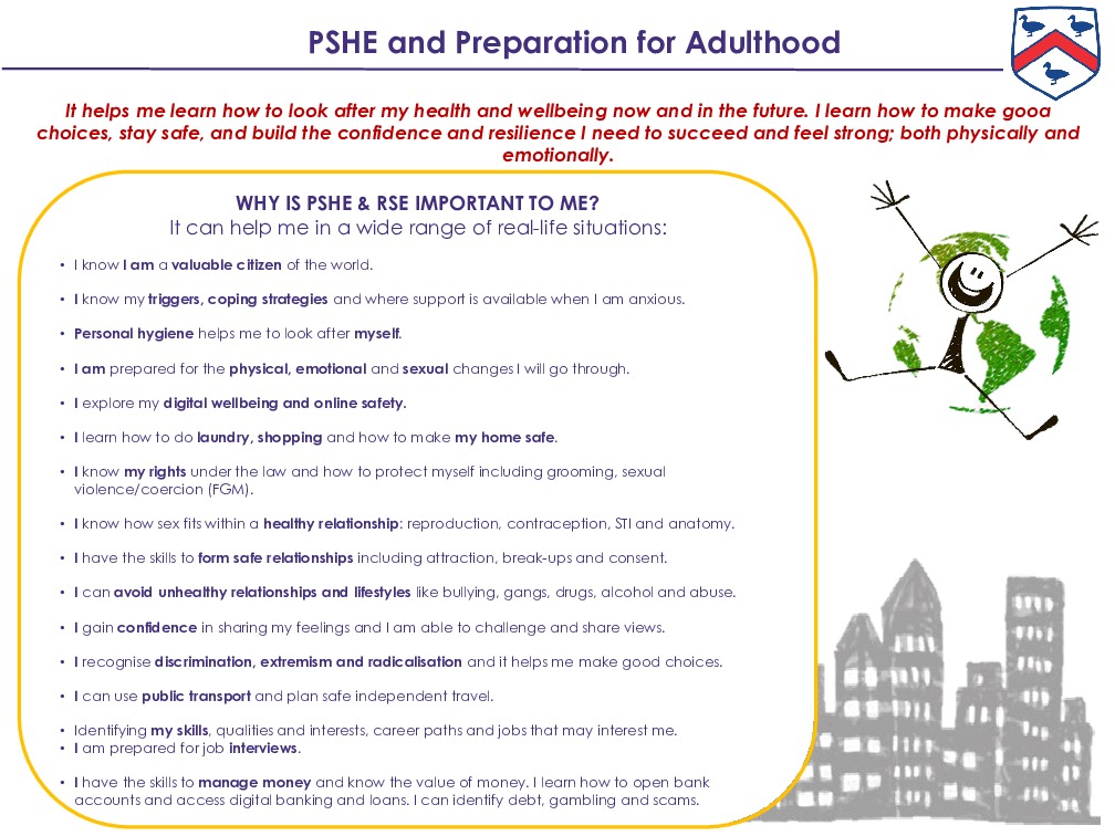 Pshe and pfa learning journey
