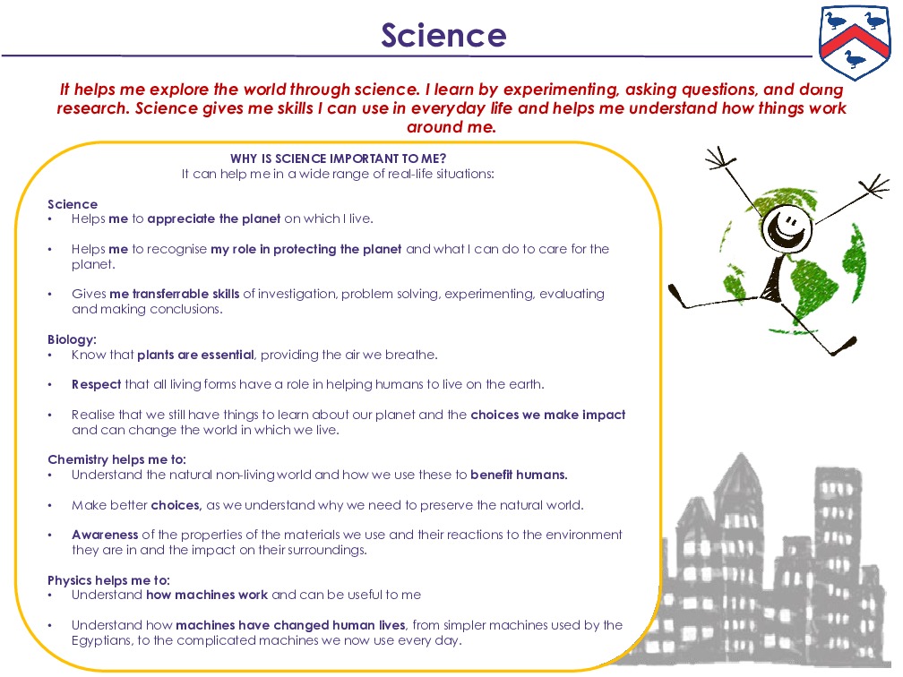 Science learning journey