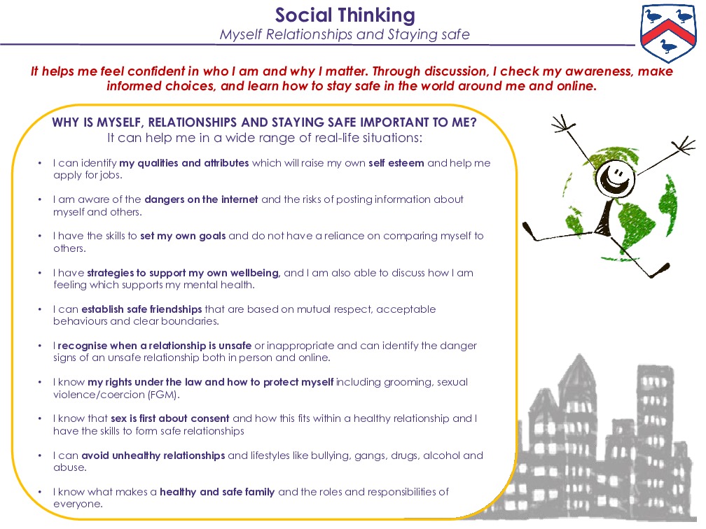 Social thinking learning journey